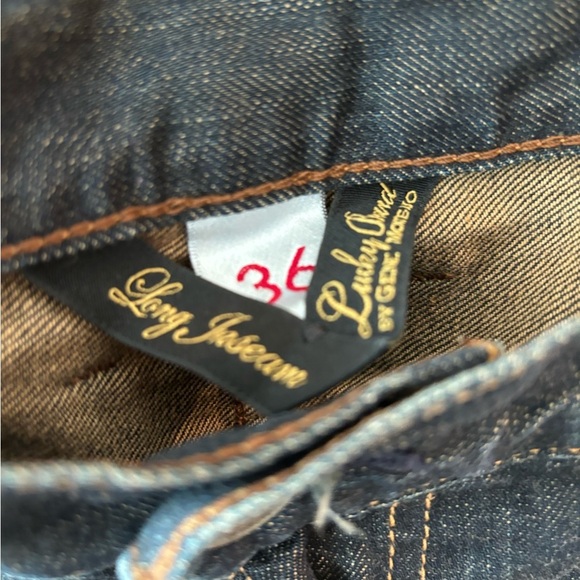 Lucky Brand Men’s 100% cotton Classic Dark Jeans. 36X34 - Picture 8 of 8